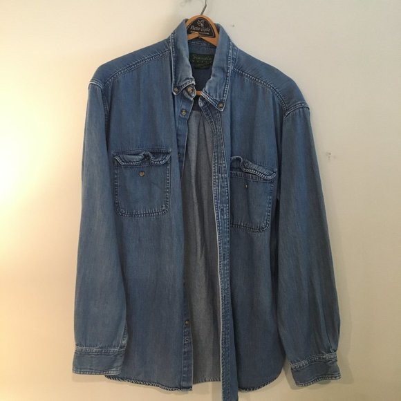 VINTAGE DENIM BUTTON UP - Picture 8 of 14